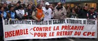 Vidéo de la manifestation du 7 mars 2006