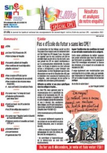 Bulletin de rentrée 2022 - Spécial CPE