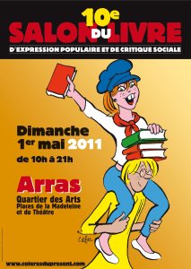 1er Mai à Arras : salon du livre