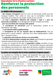 Dégradation de la situation sanitaire : les mesures qui s'imposent (…)