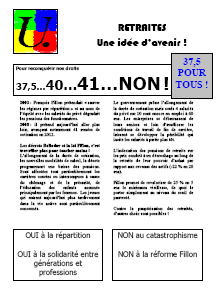 Salariés du public et du privé, actifs et retraités : Ensemble le Samedi 29 (…)