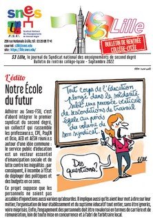 Bulletin de rentrée 2022 - Collège / Lycée