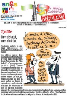 Bulletin de rentrée 2022 - Spécial AESH