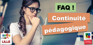 3e vague – « Continuité pédagogique » et droits des personnels : la FAQ ! (…)