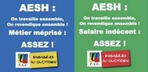 AESH - Grève le 8 avril / Groupe de travail