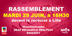 #BACATASTROPHE Rassemblement du 29 juin à 16H30.