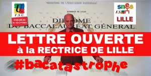 Mme Le Recteur, ne rajoutez pas du mépris au mépris !