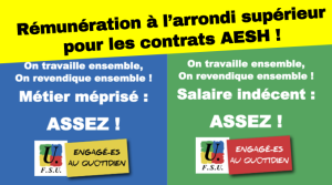 La ténacité du SNES-FSU va finir par payer pour les AESH !