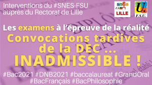 Harmonisation, correction du DNB : pas d'astreinte pour les (…)