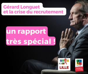 Gérard Longuet et la crise du recrutement : un rapport très spécial !