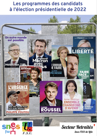 Les programmes des candidats à l'élection présidentielle de 2022 (par (…)