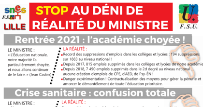 Grève éducation du 26 : affiches et tracts (collège, lycée, éducation (…)