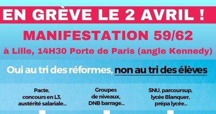 En grève le 2 avril ! Par ici le matériel de mobilisation ! [MAJ le 30/03]