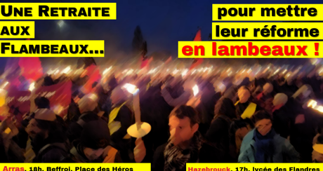 23 janvier : les retraites aux flambeaux près de chez vous !