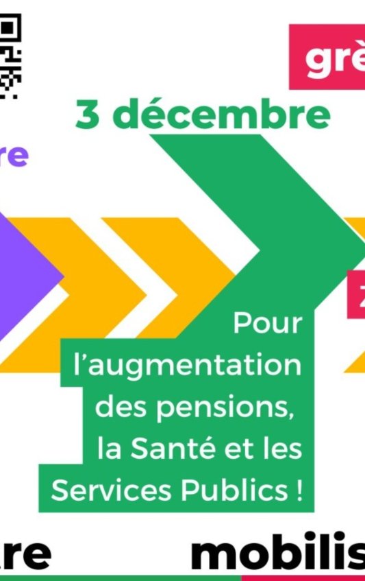 Actions retraité·es du 3 décembre