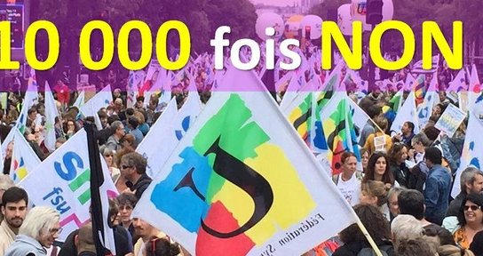 Manifestation nationale du 18 mai à Paris : 10 000 pour dire NON !