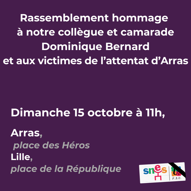 Rassemblements du 15 octobre, temps banalisé du lundi 16.