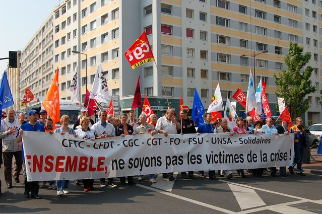 ACTION DU 1er MAI : MANIFESTATIONS UNITAIRES INTERPROFESSIONNELLES