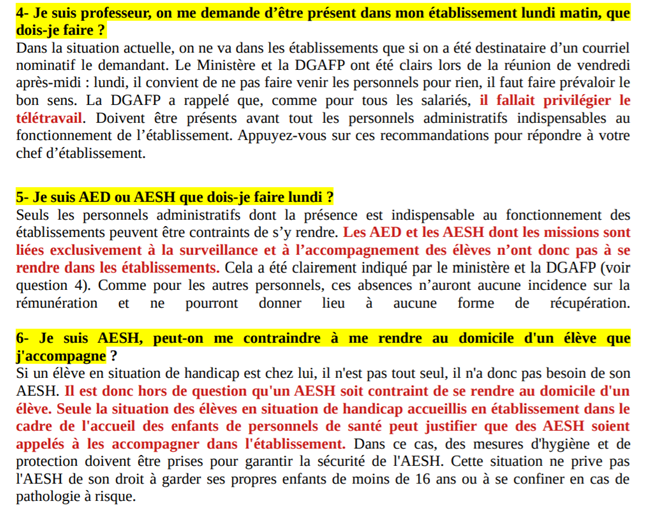 [16/03] Fermetures des établissements, stop aux pressions délirantes -> (…)