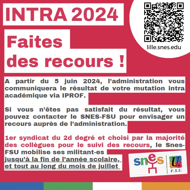 Après les Résultats, quels recours ?