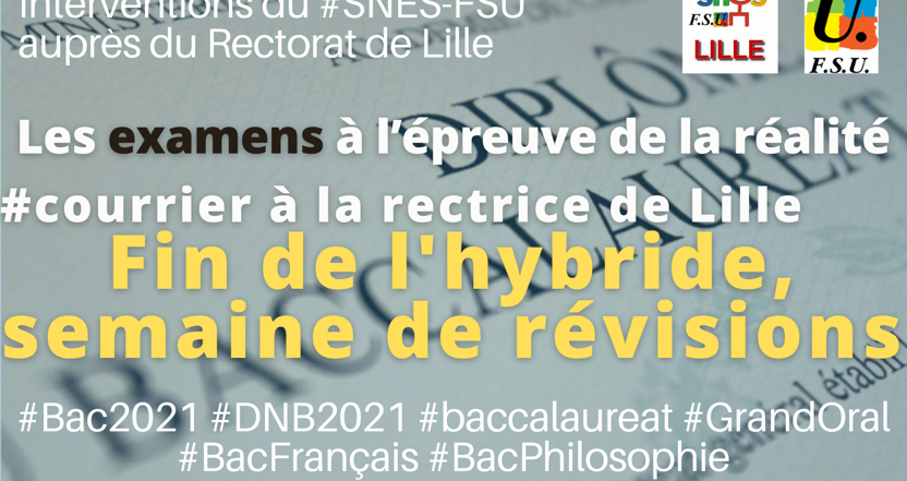 Fin de l'hybride en collège, rumeurs concernant une possible « semaine (…)