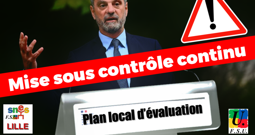 « Plan local d'évaluation » : Plâtre sur une jambe de bois ou (…)