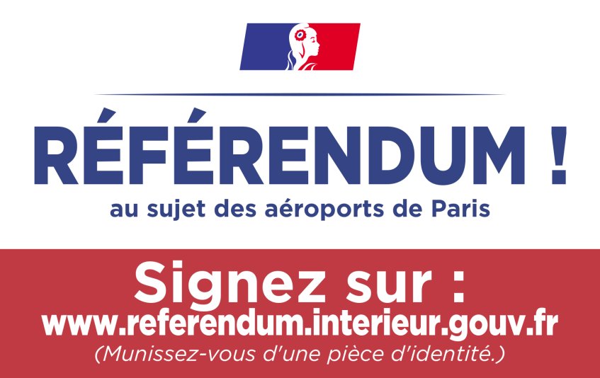 Obtenons un référendum sur la vente des aéroports de Paris !