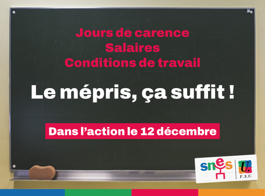 Continuer la mobilisation pour nos salaires, nos métiers et la Fonction (…)