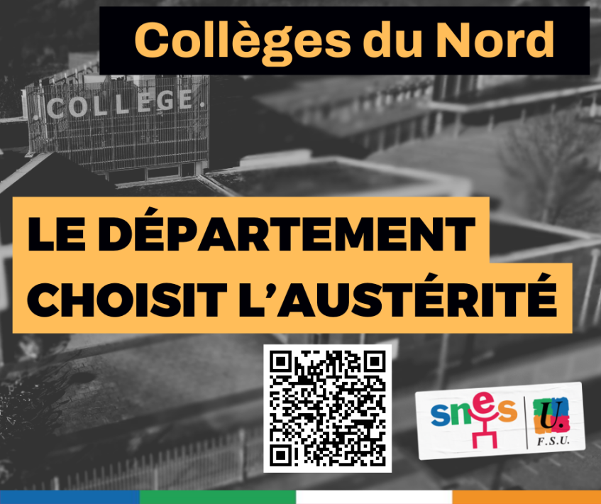 L'austérité pour les collèges du Nord !