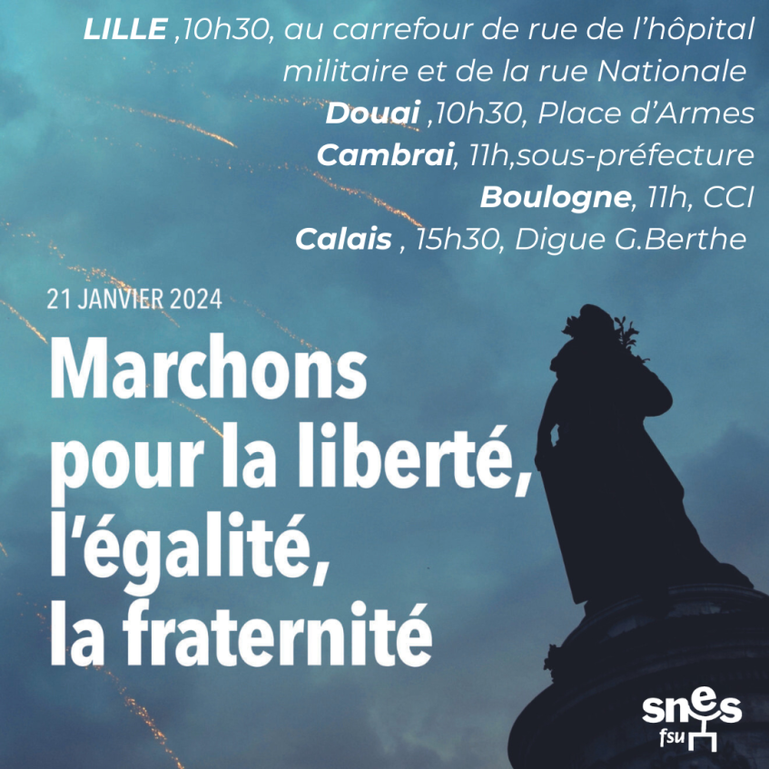 Le 21 janvier, marchons contre la loi Immigration !