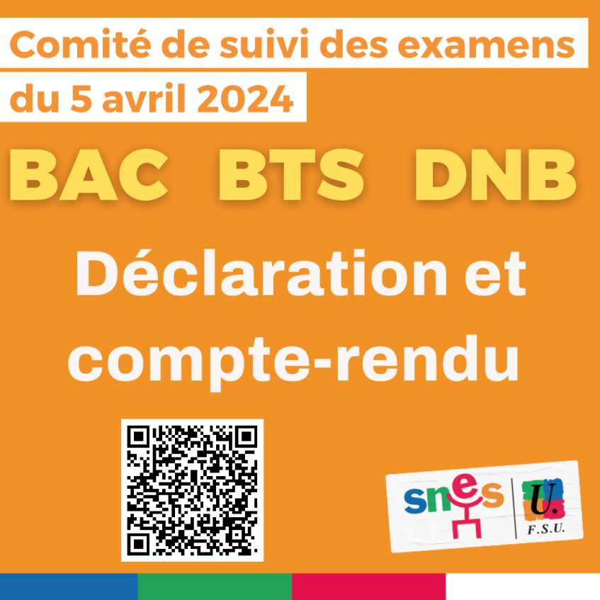 Comité de Suivi des Examens du 03 avril 2024 : ce que nous avons obtenu