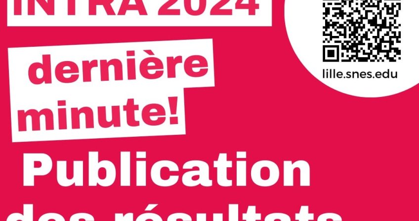 Intra 2024 : Dernière minute ! La publication des résultats est reportée au (…)