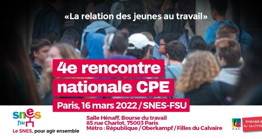 4e Rencontre nationale CPE