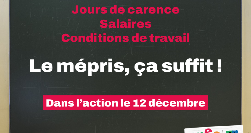 Continuer la mobilisation pour nos salaires, nos métiers et la Fonction (…)