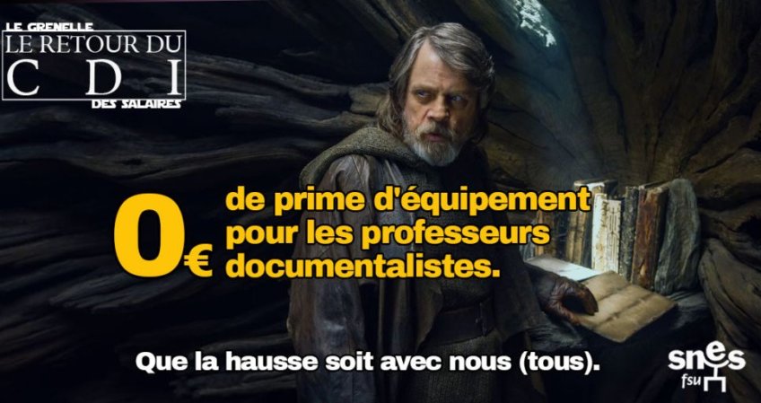 Professeurs documentalistes : La mobilisation se poursuit !