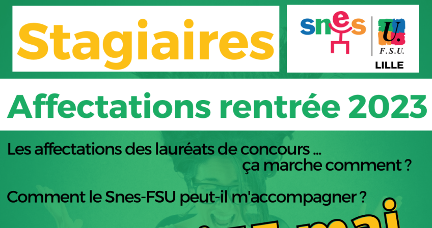 Admissible ou admis-e à un concours : une visio pour s'informer le 13 mai !