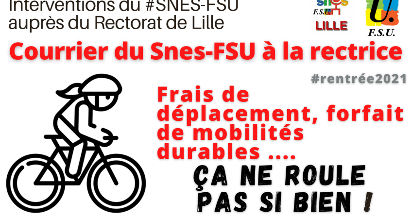 Frais de déplacement, forfait de mobilités durables .... ça ne roule pas si (…)